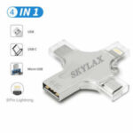 Skylax 64 Gb Hafızalı Çoklu Micro Type-c Iphone Kart Okuyucu Usb Bellek