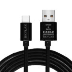 Skylax  Kopmaz Hasırlı Usb Data ve Şarj Kablosu Type-c - Görsel 2