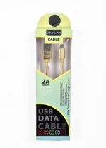 Skylax Kopmaz Hasırlı Usb ve Data Şarj Kablosu Micro - Görsel 2