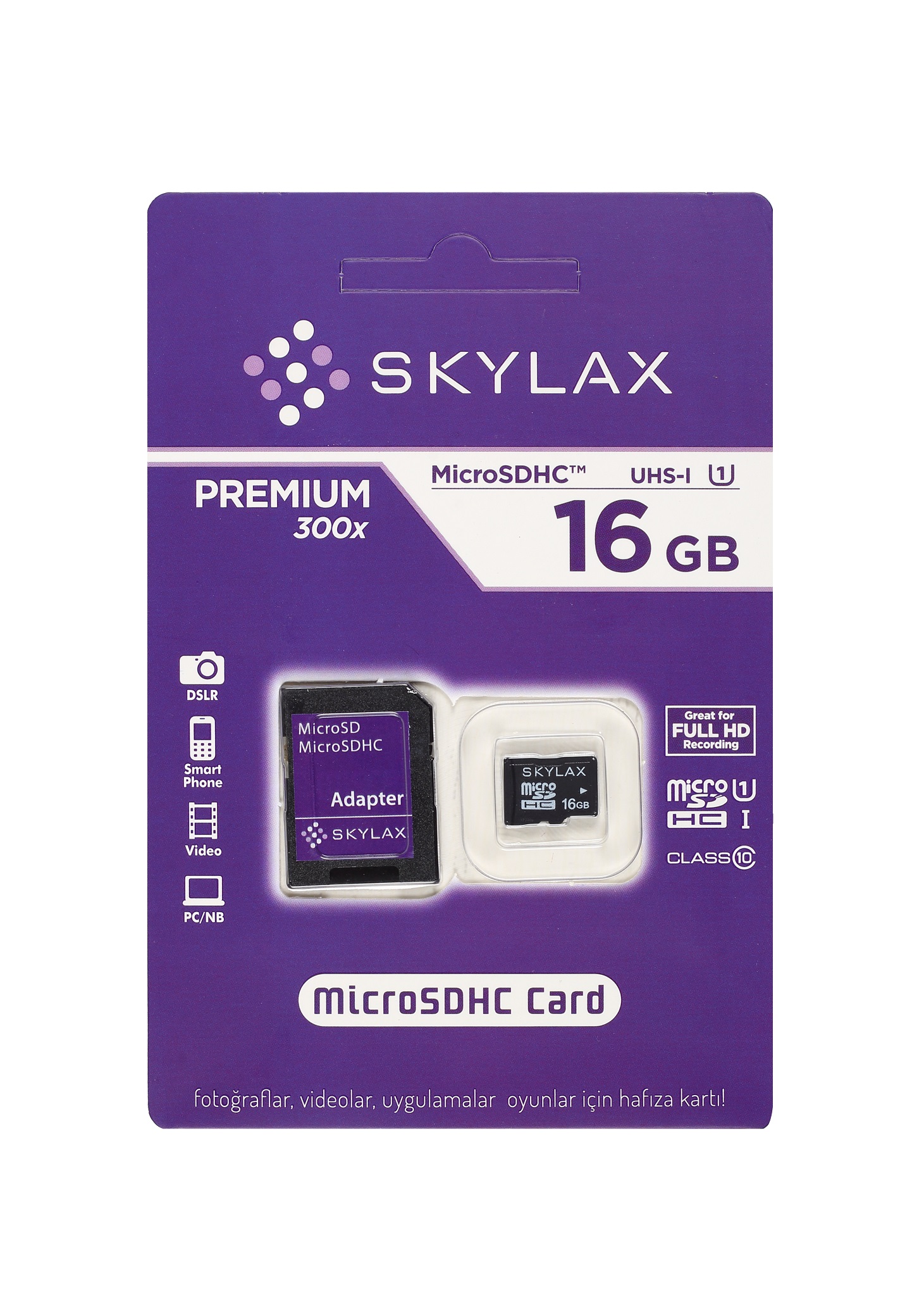 ST00409_4.jpg Skylax 16 Gb Micro Sd Hafıza Kartı - Görsel 1
