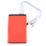 Skylax Powerbank 10000 mAH 2 Girişli 3 Çıkışlı Taşınabilir Hızlı Şarj Cihazı - Görsel 9