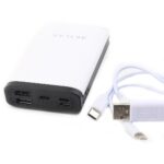 Skylax Powerbank 10000 mAH 2 Girişli 3 Çıkışlı Taşınabilir Hızlı Şarj Cihazı - Görsel 6