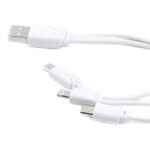 Skylax 3 in 1 20cm Iphone Micro Type-c Data Kablosu - Görsel 2