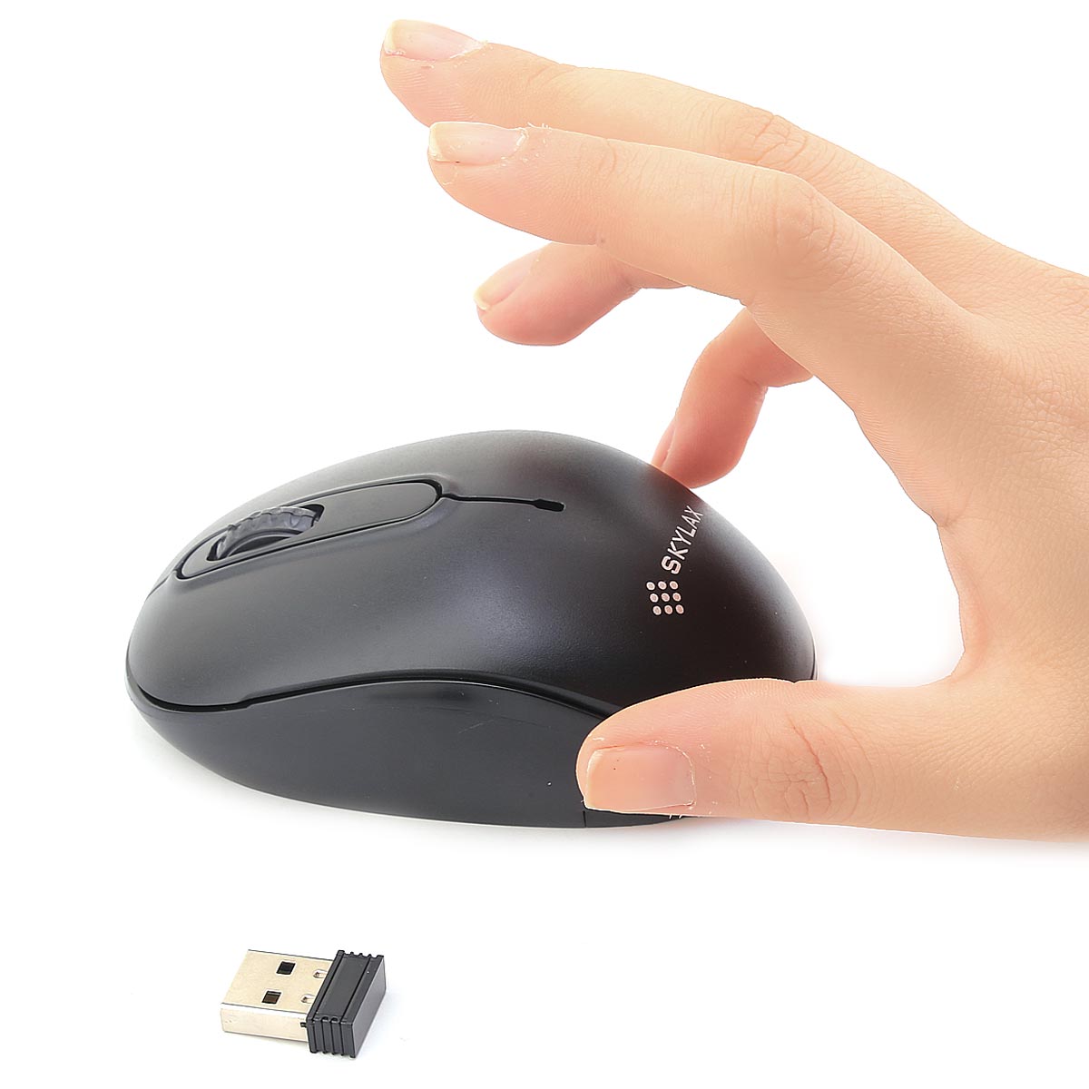 Untitled-8.jpg Skylax 2.4Ghz Wireless Mouse Optik Tarzı - Görsel 1