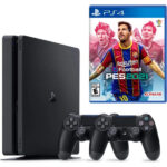 Sony Playstation 4 Slim 1 TB Oyun Konsolu + PS4 Pes 2021 + 2. PS4 Kol