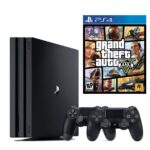 Playstation 4 Pro 1 TB + 2. PS4 Kol + PS4 GTA 5