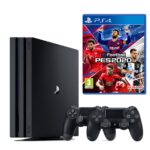 Playstation 4 Pro 1 TB + 2. PS4 Kol + PS4 Pes 2020.