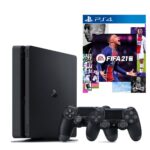 Playstation 4 Slim 1 Tb + 2. Ps4 Kol + Ps4 Fifa 2021