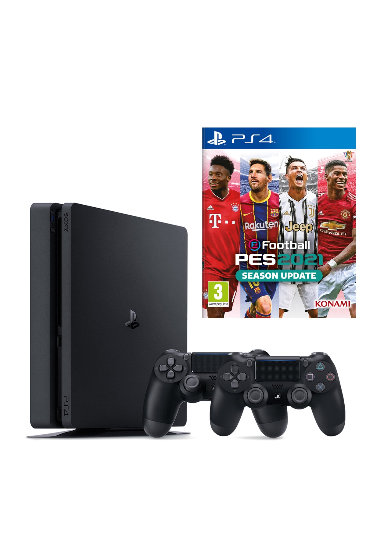 playstation-4-slim-1-tb-2-ps4-kol-ps4-pes-2021-eurasia-garantili-321.jpg Playstation 4 Slim 1 TB + 2. PS4 Kol + PS4 Pes 2021 (Eurasia Garantili) - Görsel 1