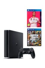 Playstation 4 Slim 1 TB + PS4 Fifa 20 + PS4 GTA 5 (Eurasia Garantili)