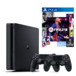 Playstation 4 Slim 500 GB + 2. PS4 Kol + PS4 Fifa 2021 (Eurasia Garantili)