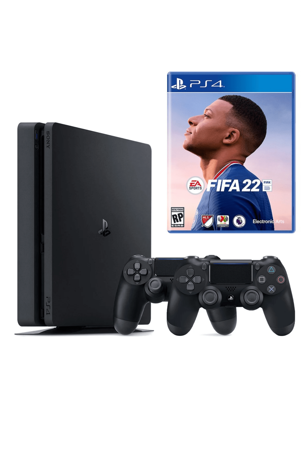 playstation-4-slim-500-gb-2-ps4-kol-ps4-fifa-2022-263.png Playstation 4 Slim 500 GB + 2. PS4 Kol + PS4 Fifa 2022 - Görsel 1