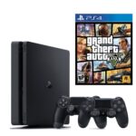 Playstation 4 Slim 500 Gb + 2. Ps4 Kol + Ps4 Gta 5