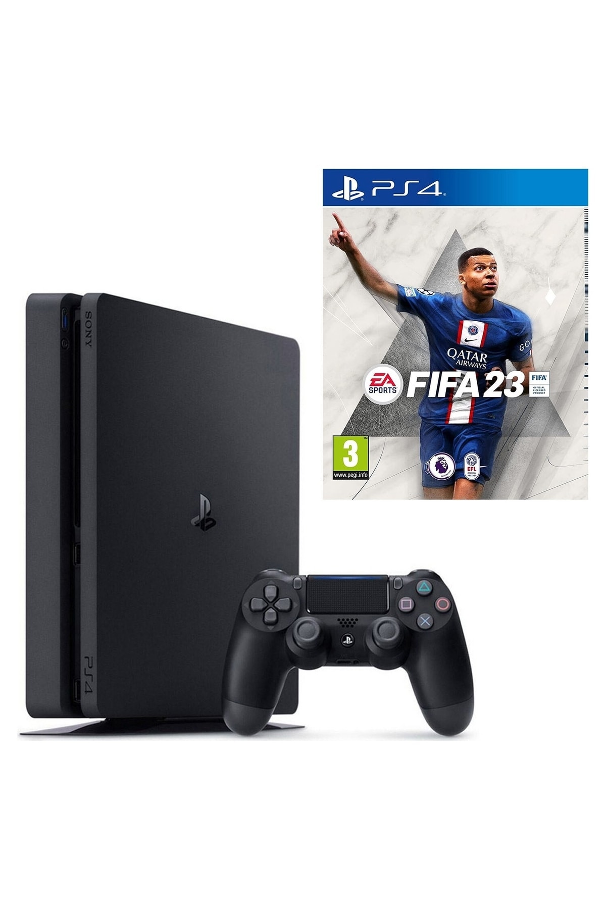 ps4-slim-500gb-konsol-ps4-fifa-23-111.jpg Ps4 Slim 500gb Konsol + Ps4 Fifa 23 - Görsel 1